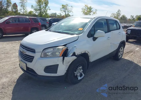 2016 Chevrolet Trax 1Ls from USA, damaged, VIN KL7CJKSB1GB762494